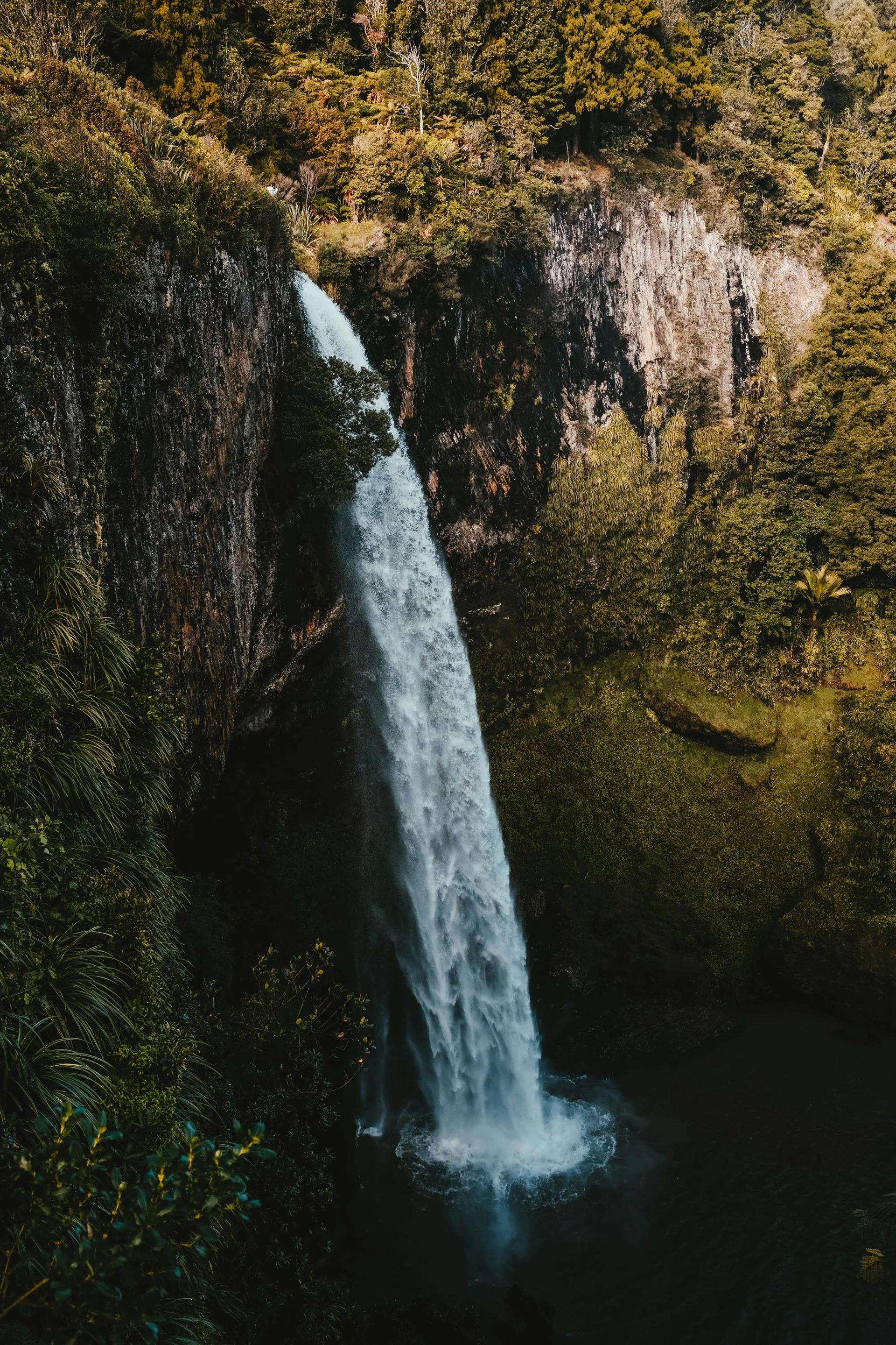 Highland Waterfall Near Nuwara Eliya
