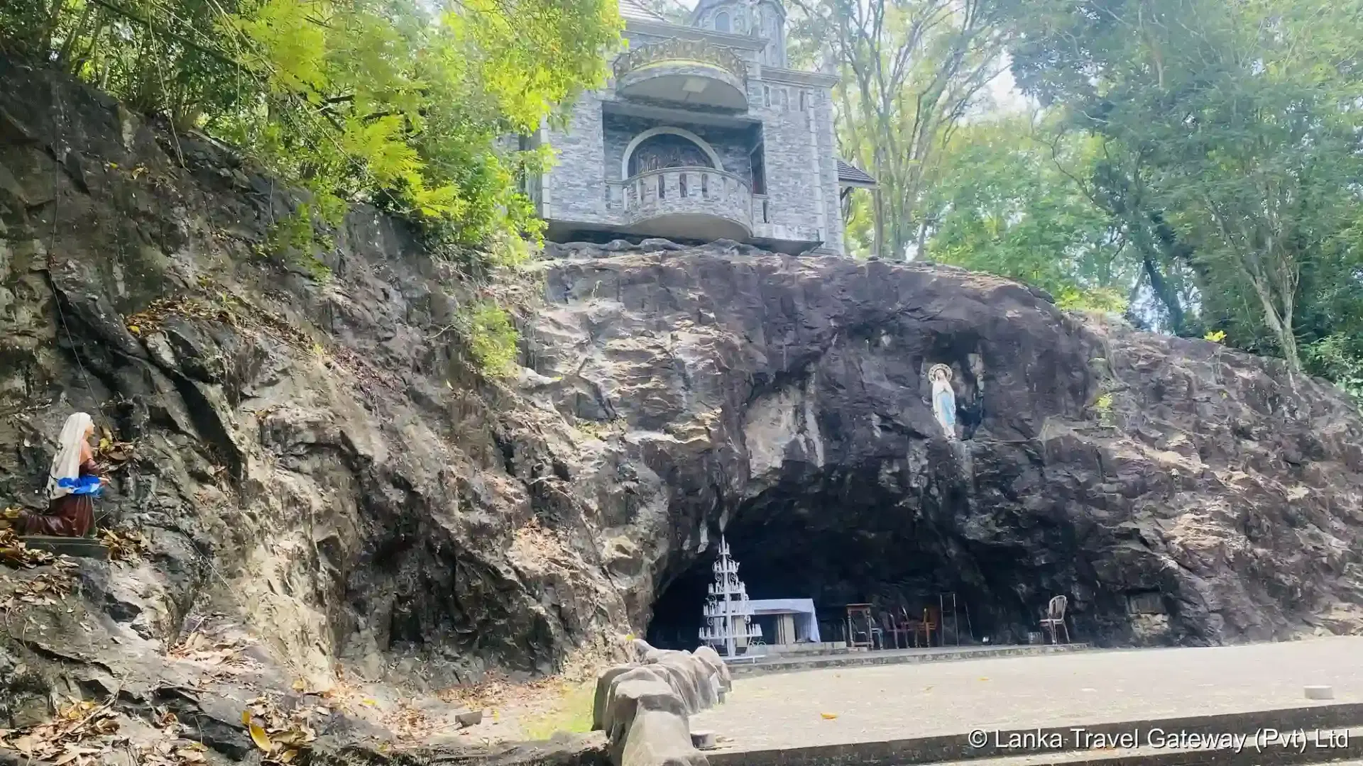 Lourdes Grotto Prayer Area