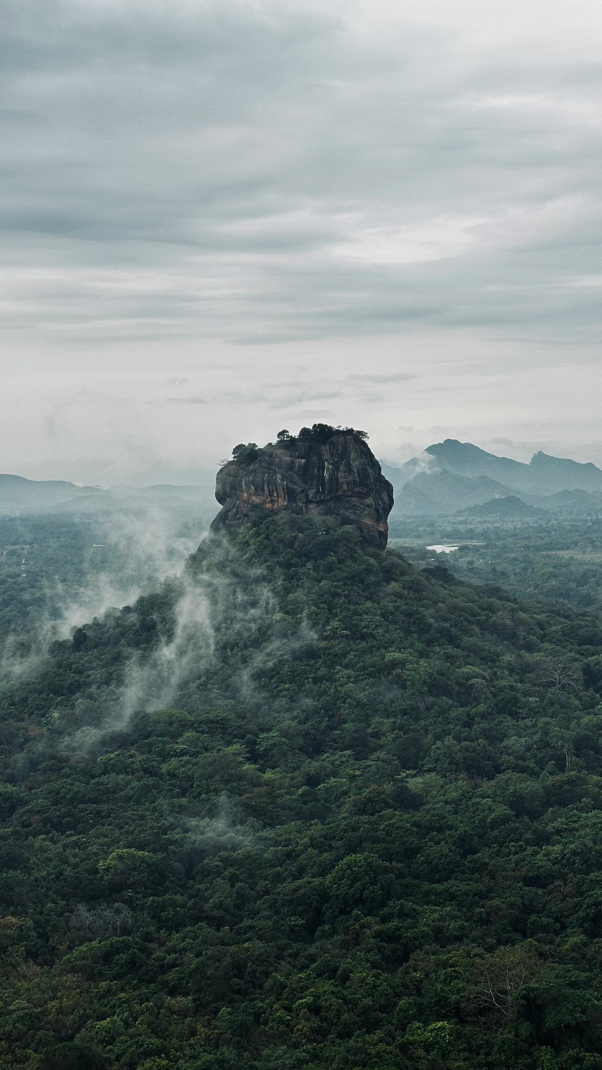 Sigiriya in the Mist