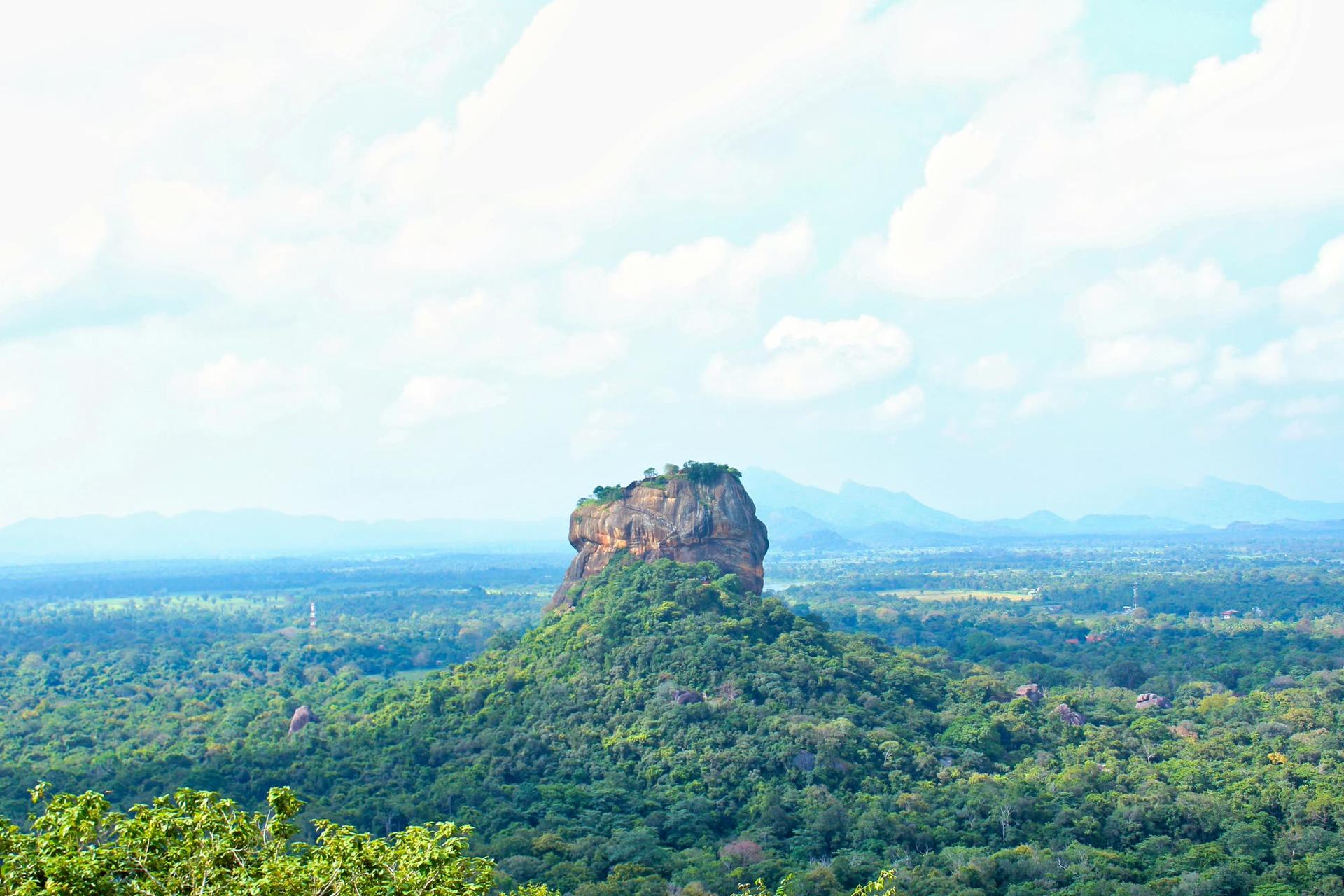 Sigiriya on a Sunny Day