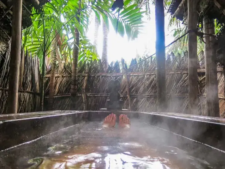 Open-Air Herbal Soaking Bath