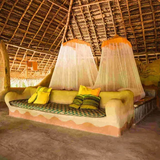 Guest Quarters at a Wellness Retreat