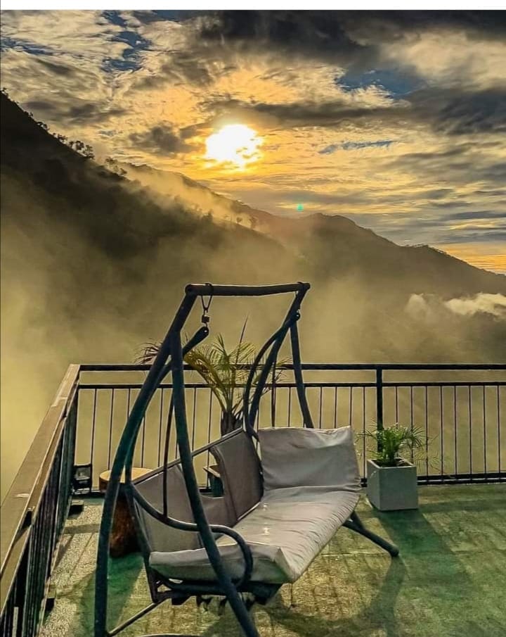 Sunrise Above the Clouds in Ella