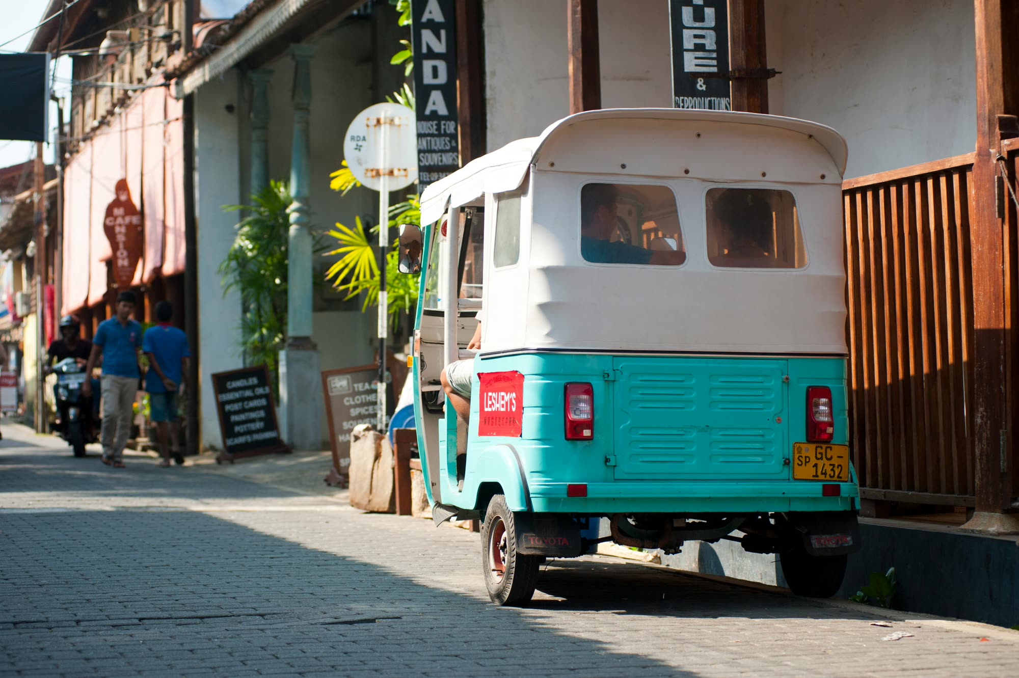 Tuk Tuk on Galle Fort Street