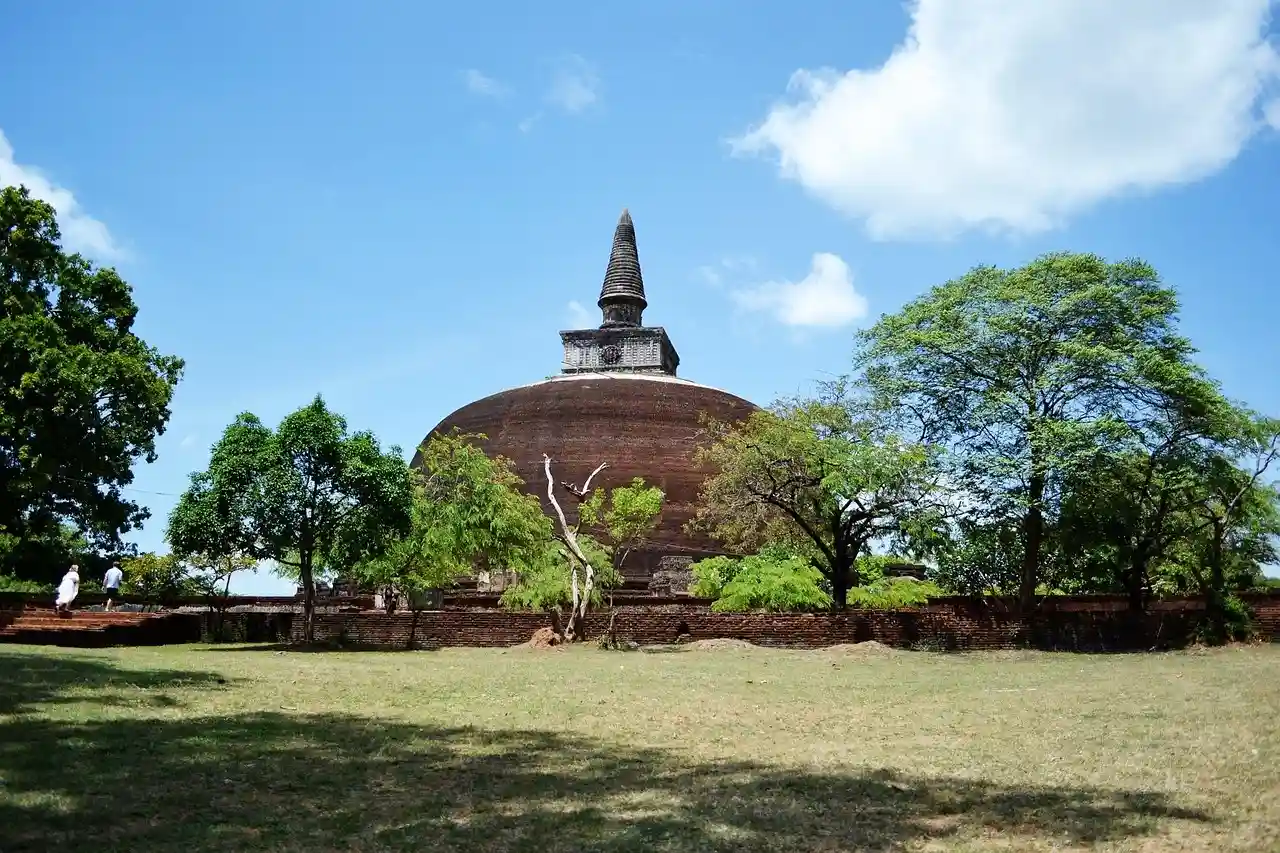 A Stupa (Pagoda) of Polonnaruwa