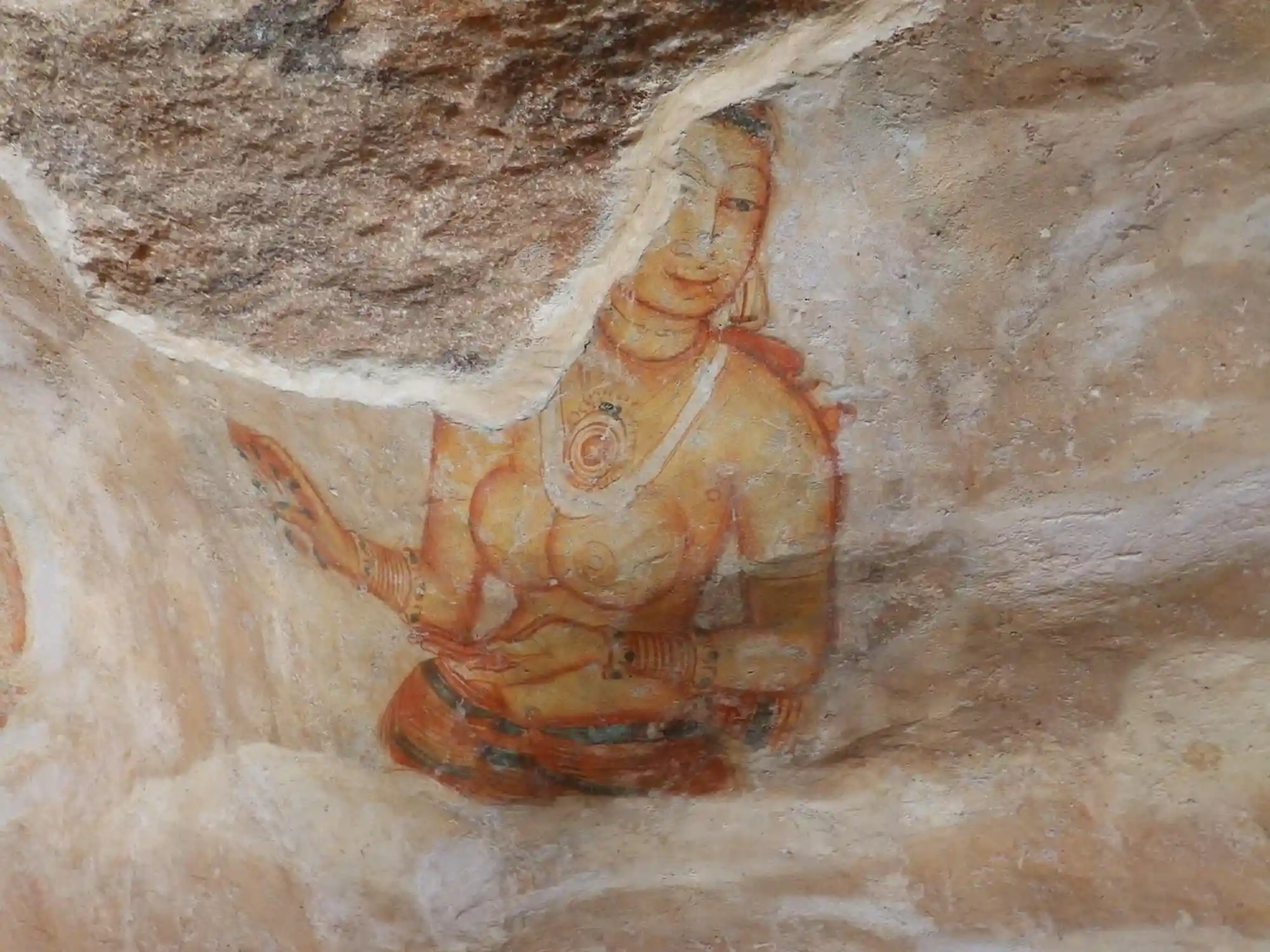 Sigiriya Cave Painting
